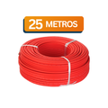 CABO SOLAR ROLO 25 METROS 4MM² VERMELHO
