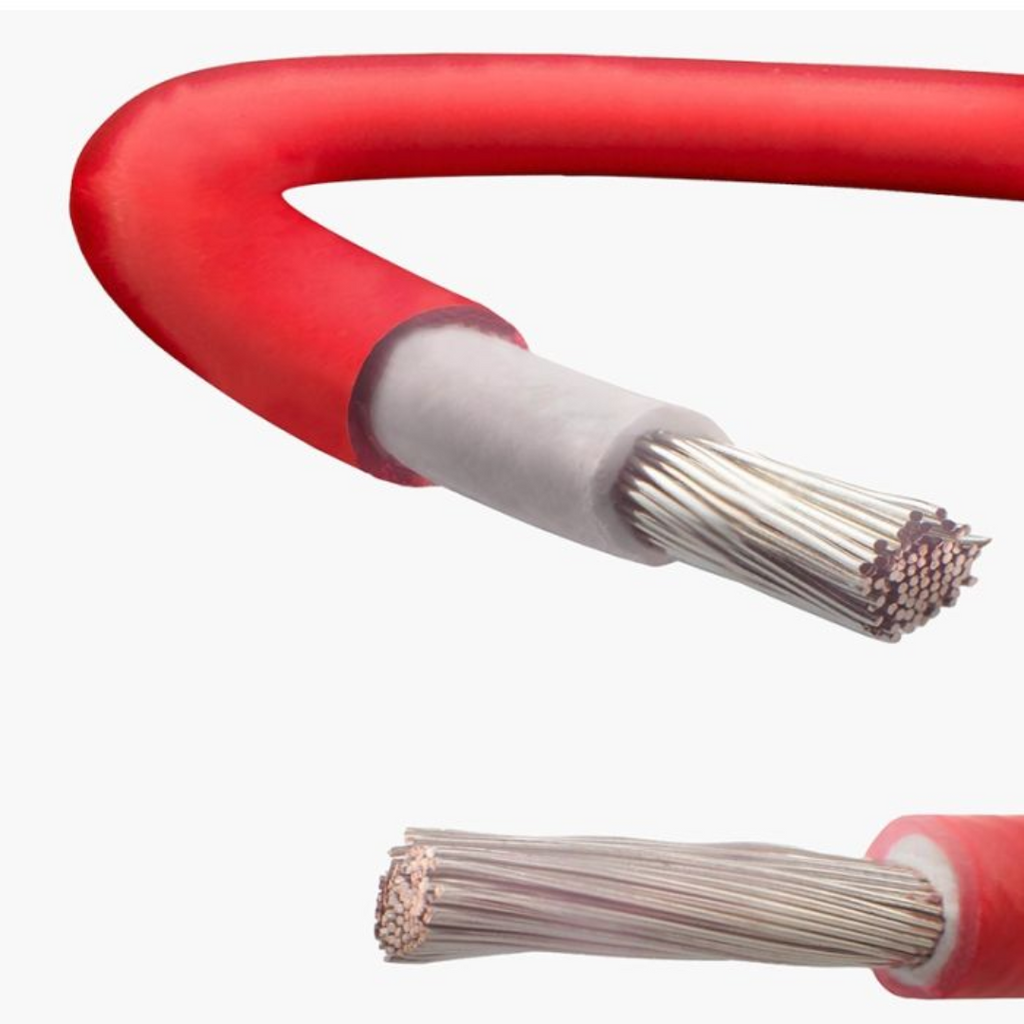CABO SOLAR ROLO 50 METROS 4MM² VERMELHO