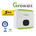 INVERSOR GROWATT 3KW | ONGRID 220V 1MPPT | MIC3000TL X