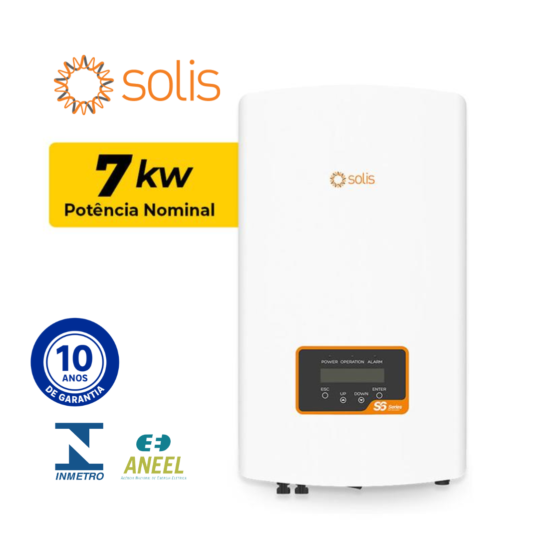 INVERSOR SOLIS 7KW | ONGRID 220V 2MPPT | S6-GR1P7K2